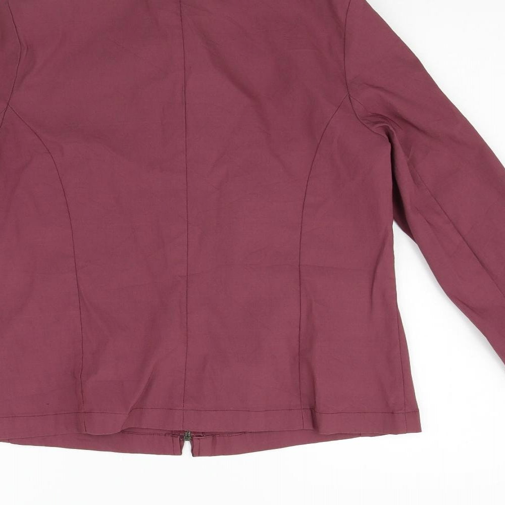 R Womens Purple   Jacket  Size 16