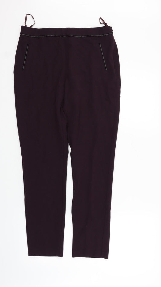 F&F Womens Pink   Trousers  Size 10 L28 in