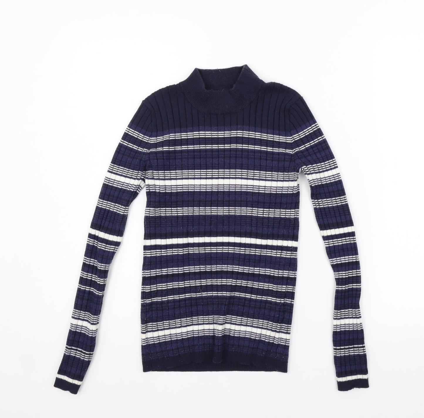 Atmsphere Womens Blue Striped  Pullover Jumper Size 12