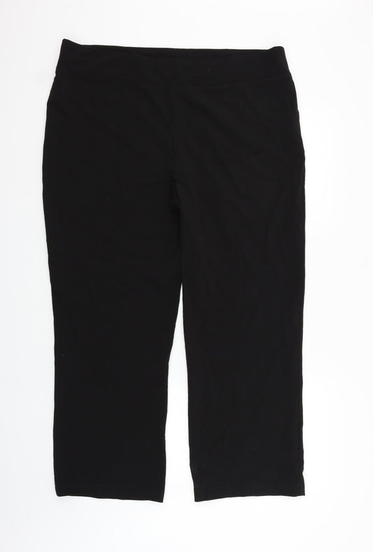 Epilogue Womens Black   Trousers  Size 20 L27 in