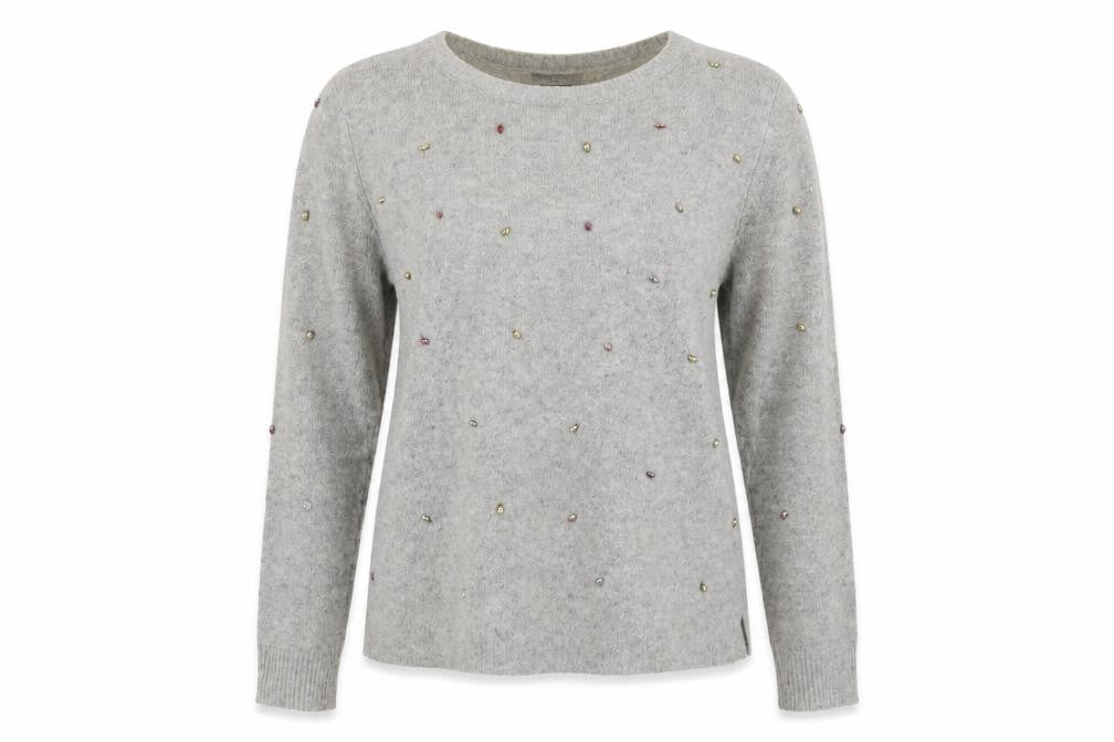 Topshop Womens Grey   Pullover Jumper Size 10