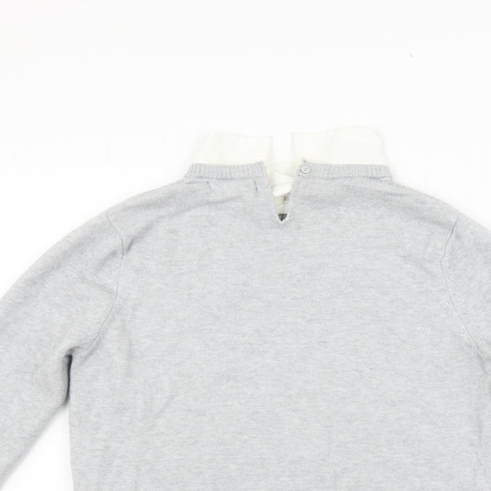 Primark Womens Grey   Pullover Jumper Size XS
