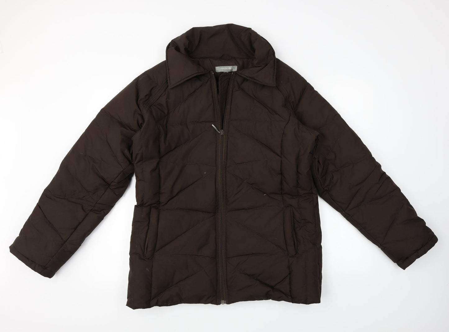 Claire DK  Womens Brown   Jacket Coat Size 12