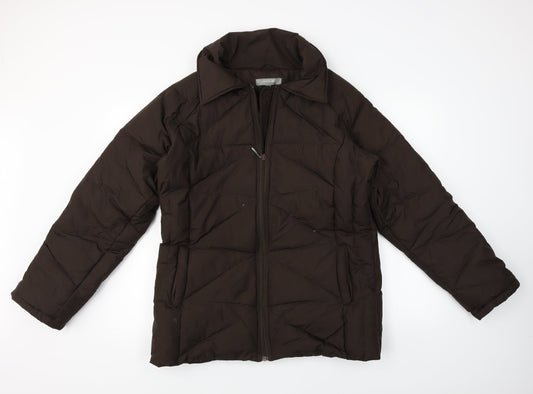 Claire DK  Womens Brown   Jacket Coat Size 12
