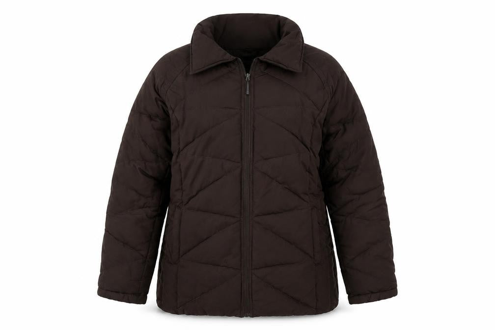 Claire DK  Womens Brown   Jacket Coat Size 12