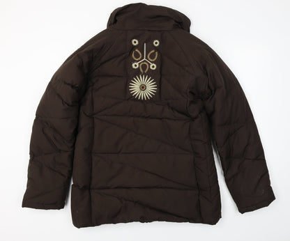 Claire DK  Womens Brown   Jacket Coat Size 12