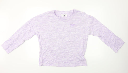 F&F  Womens Purple   Pullover Jumper Size 16