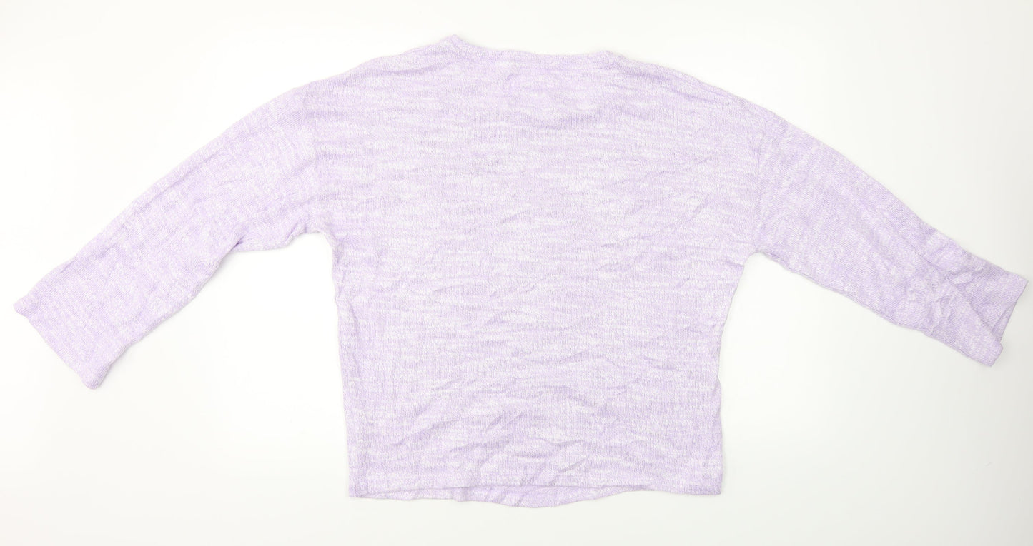 F&F  Womens Purple   Pullover Jumper Size 16