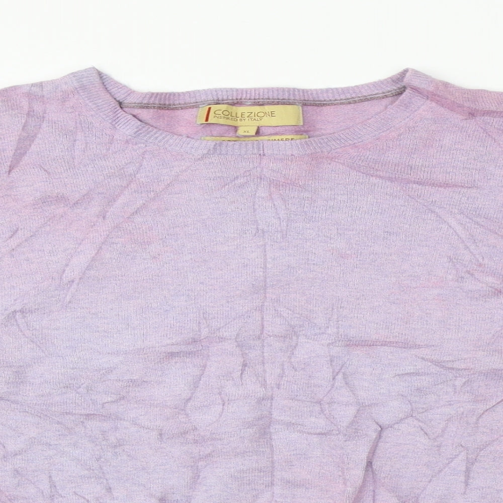 Collezione  Womens Purple   Pullover Jumper Size XL