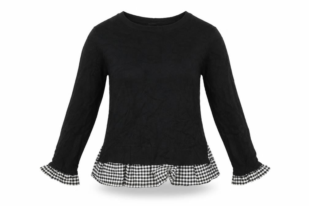 Topshop  Womens Black   Basic T-Shirt Size 6