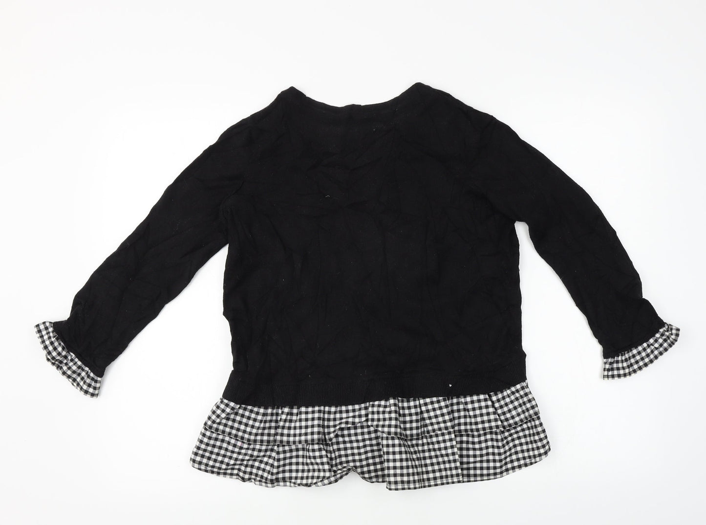Topshop  Womens Black   Basic T-Shirt Size 6