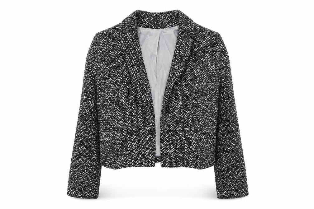 H&M Womens Black   Jacket Coat Size 8
