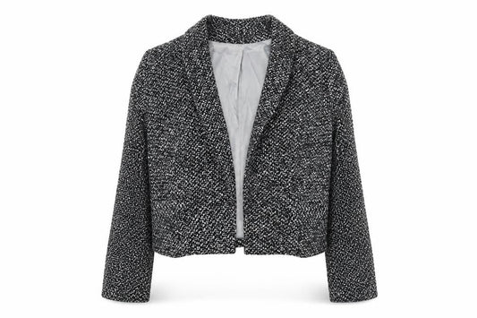 H&M Womens Black   Jacket Coat Size 8