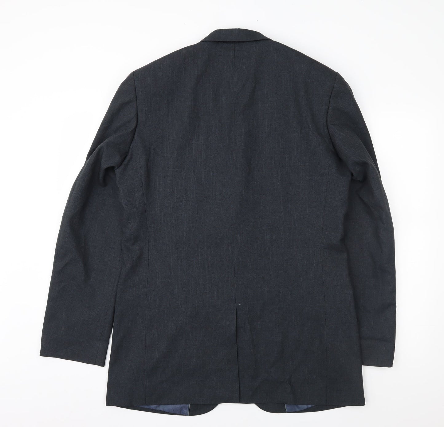 Taylor & Wright Mens Blue  Rayon Jacket Suit Jacket Size 40
