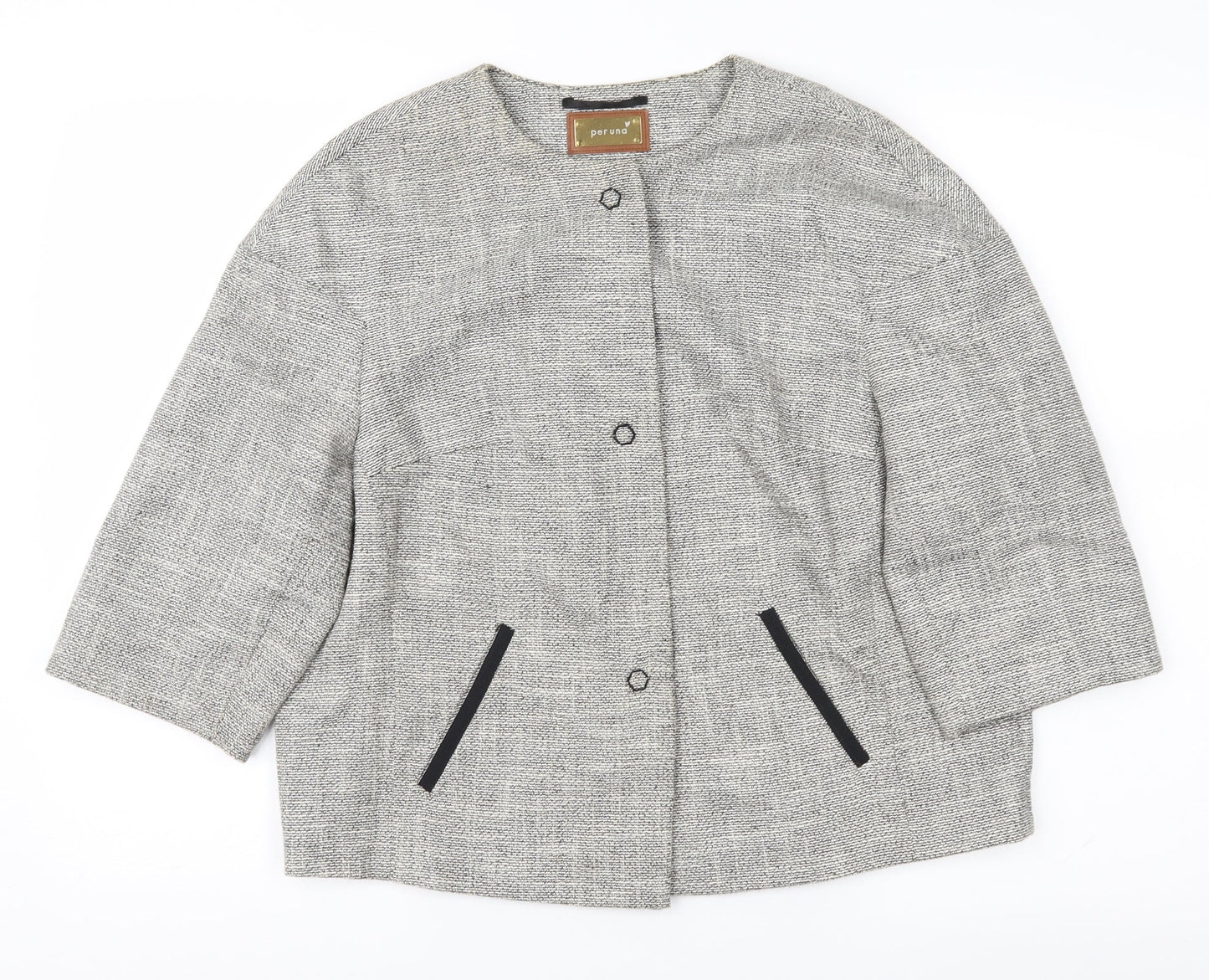 Per Una Womens Grey   Jacket  Size 10