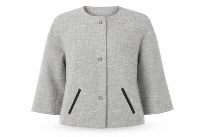 Per Una Womens Grey   Jacket  Size 10