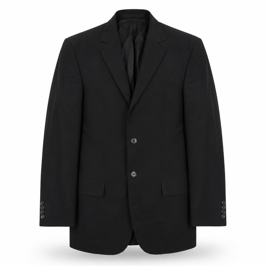 Marks & Spencer Mens Black   Jacket Suit Jacket Size 38