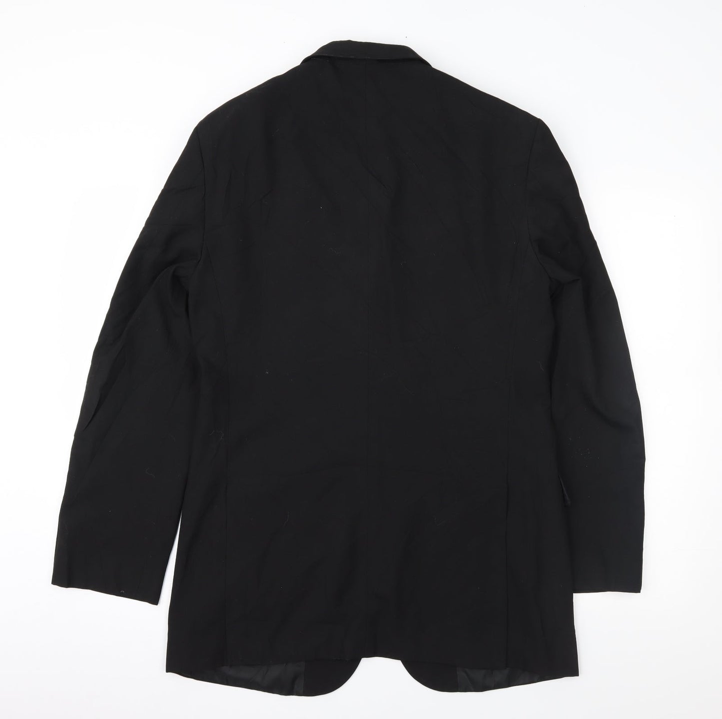 Marks and Spencer Mens Black   Jacket Suit Jacket Size 38