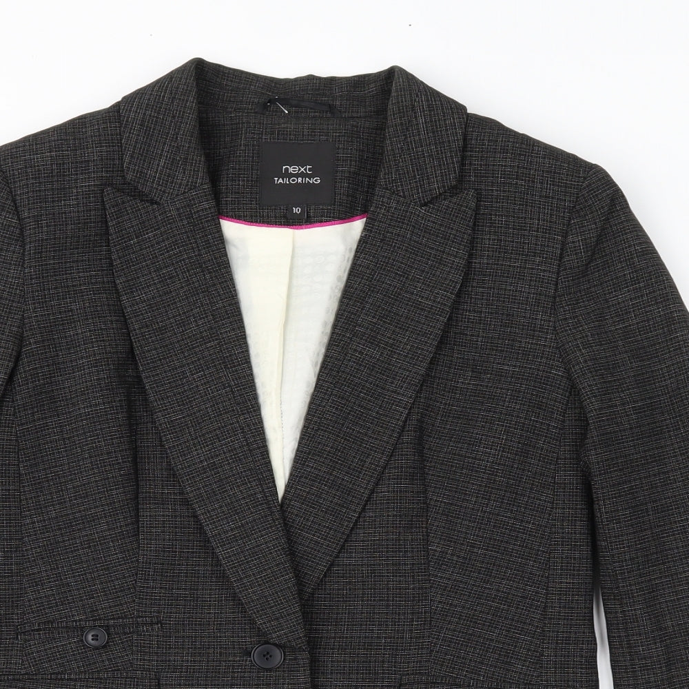 NEXT Womens Grey   Jacket Suit Jacket Size 10