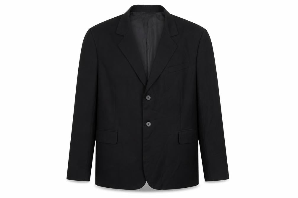 Road Mens Black   Jacket Suit Jacket Size L