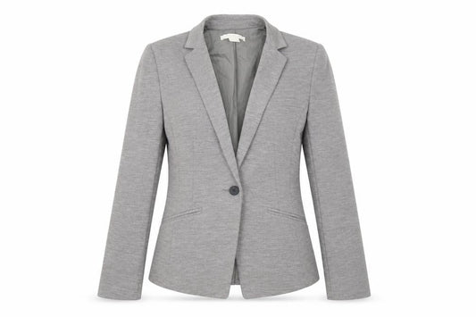 H&M Womens Grey   Jacket Suit Jacket Size 6