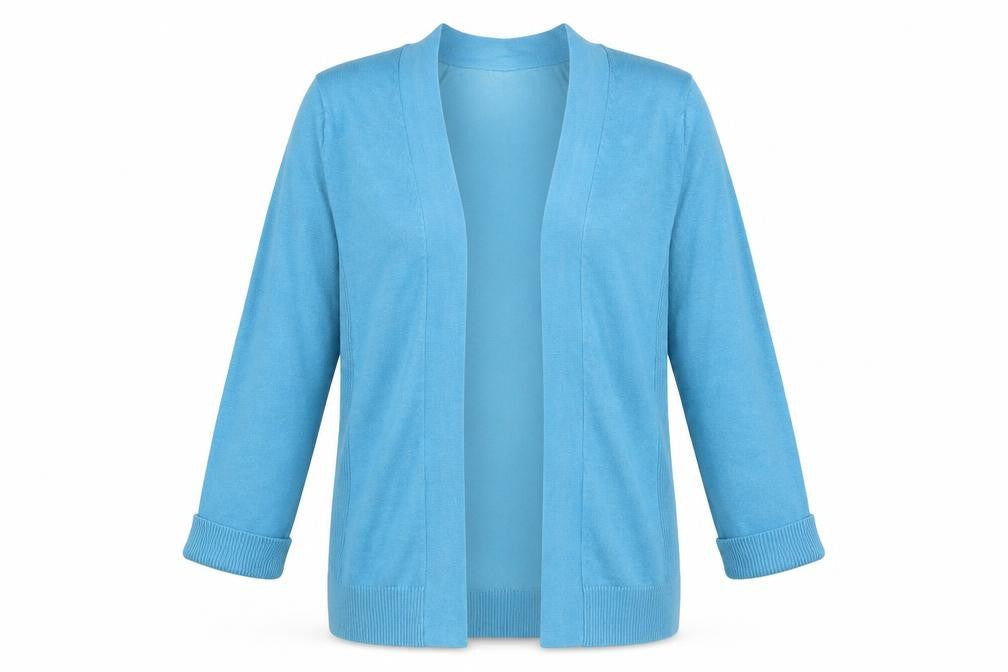 M&Co Womens Blue   Wrap Jumper Size 12