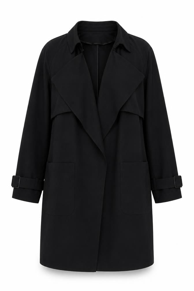 H&M Womens Black   Jacket Coatigan Size 6