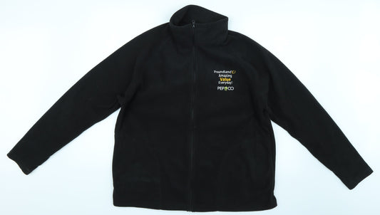 result core Womens Black   Full Zip Jumper Size L