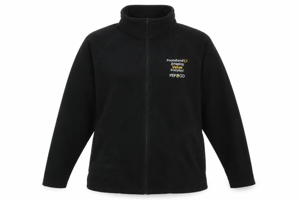 result core Womens Black   Full Zip Jumper Size L