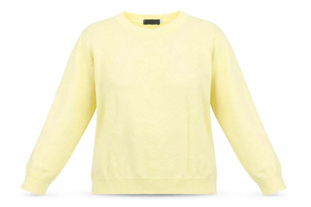 Preworn Womens Yellow   Pullover Jumper Size M