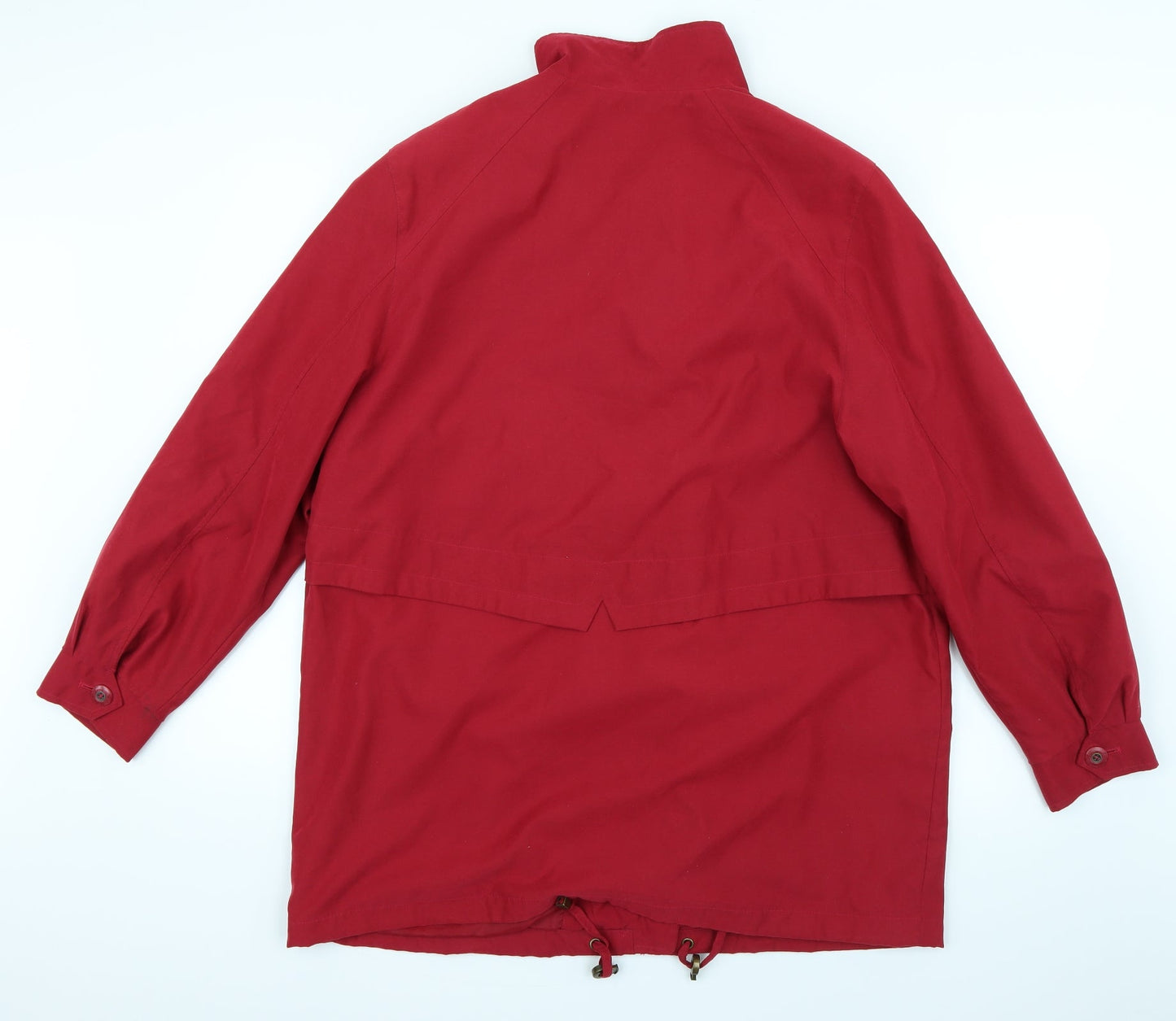 Marks and Spencer Womens Red   Overcoat Coat Size 14