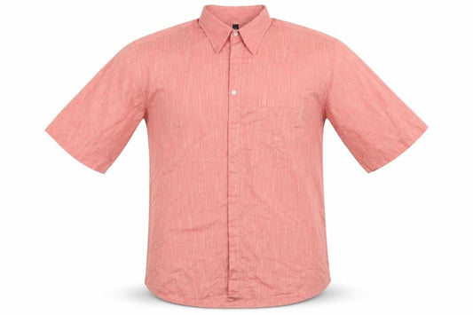 Jupiter Mens Red    Button-Up Size L