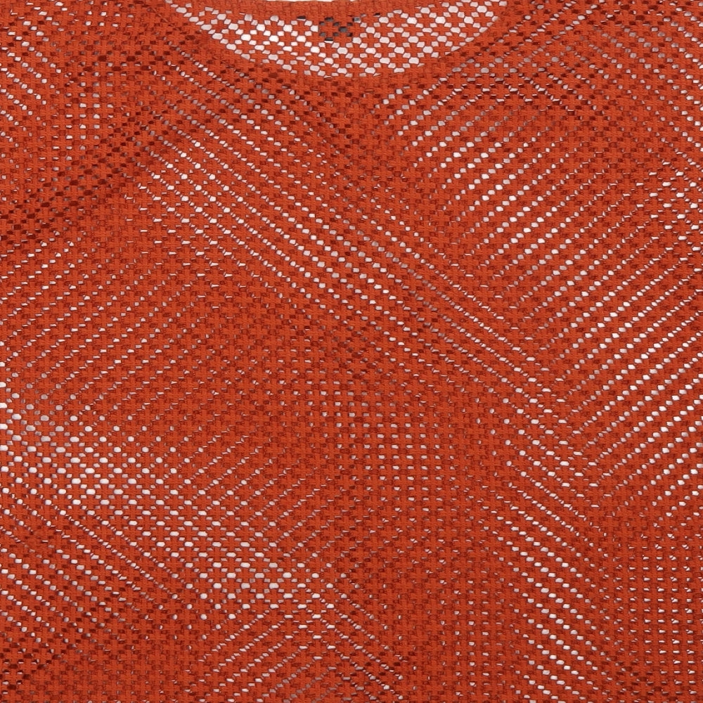 ESMARA Womens Orange   Basic Blouse Size M