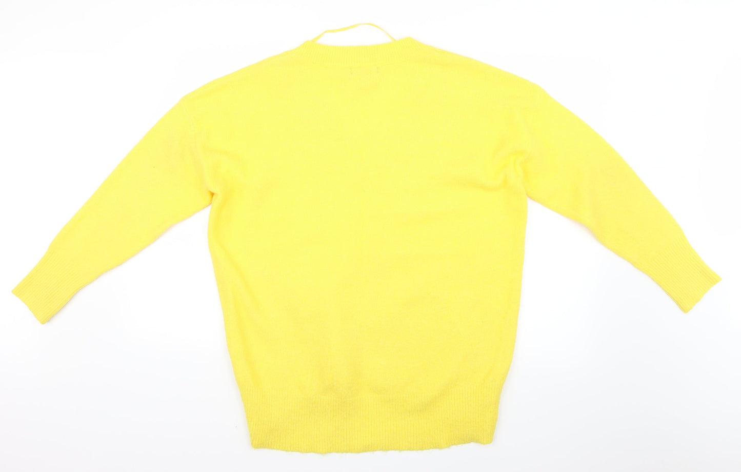 Primark Womens Yellow   Pullover Jumper Size XS