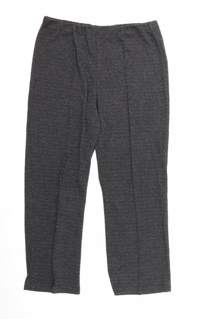 Bonmarché Womens Brown Trousers Size 14 L26 in