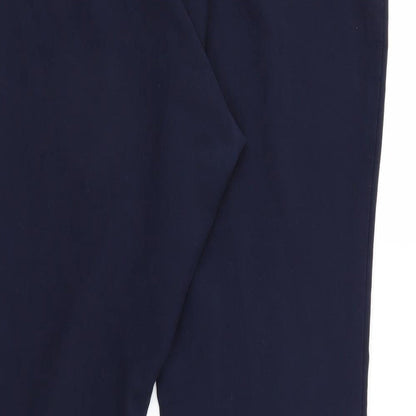 Bonmarché Womens Blue Trousers Size 16 L26 in