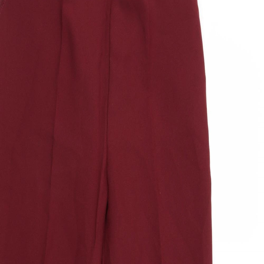 NSF Womens Red   Trousers  Size 16 L27 in