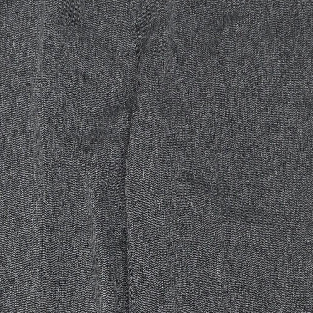 Dorothy Perkins Womens Grey   Dress Pants Trousers Size 16 L26 in