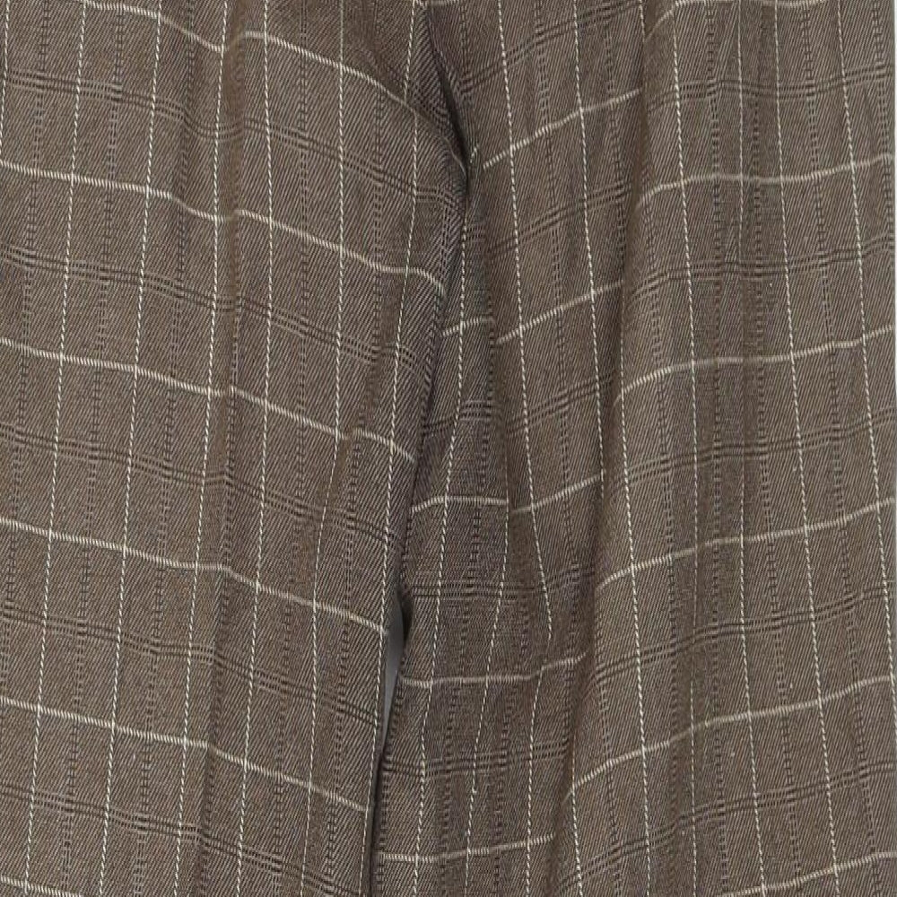 Marks and Spencer Womens Brown   Capri Trousers Size 12 L25 in