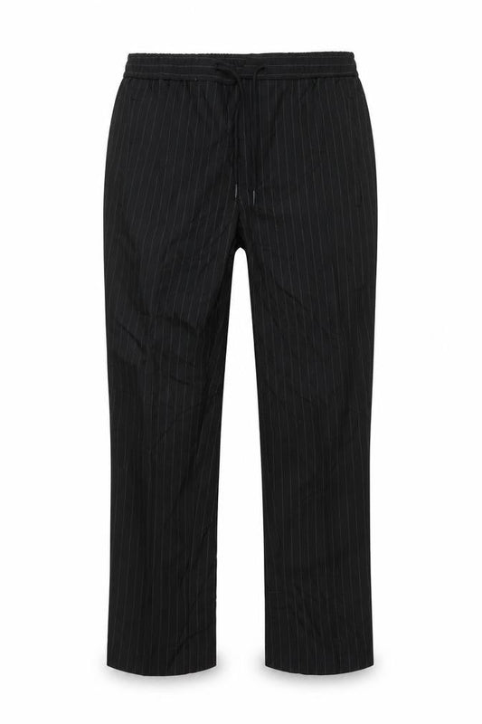 New Look Mens Black Striped  Trousers  Size 28 in L26 in