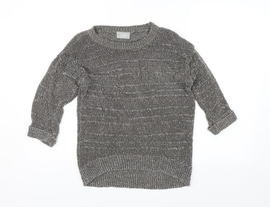 Wallis Womens Grey   Pullover Jumper Size S