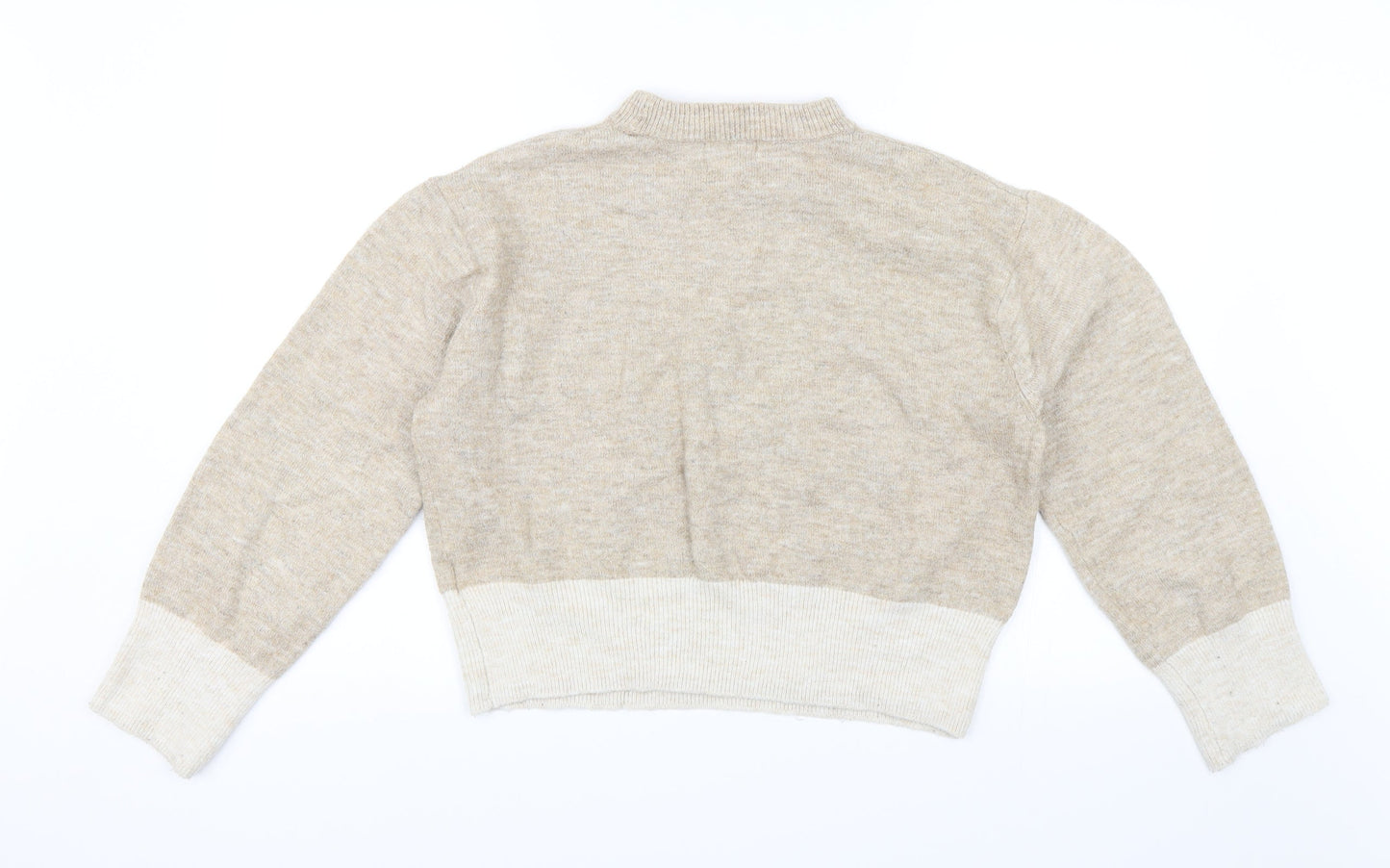 H&M Womens Brown   Pullover Jumper Size XS