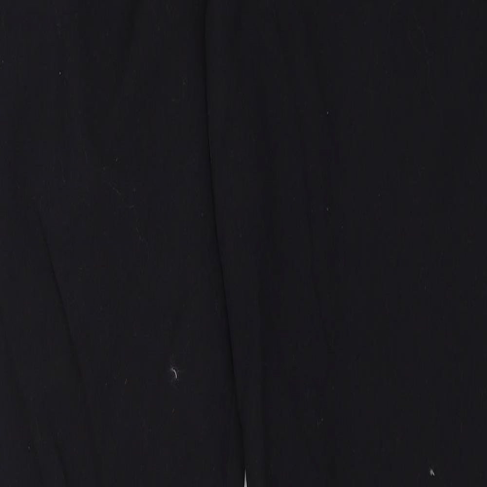 M&S Womens Black   Dress Pants Trousers Size 14 L26 in