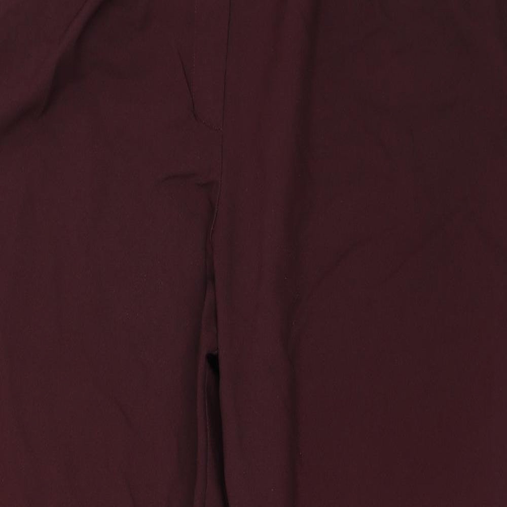 Afibel Womens Red   Trousers  Size 38 in L29 in