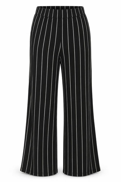 Divided Womens Black Striped  Trousers  Size S L23 in