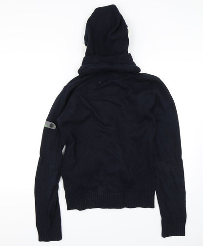 Gio-Goi Womens Blue   Pullover Hoodie Size S