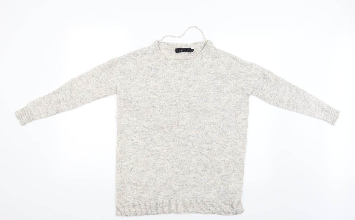 VERO MODA Womens Grey   Pullover Jumper Size M