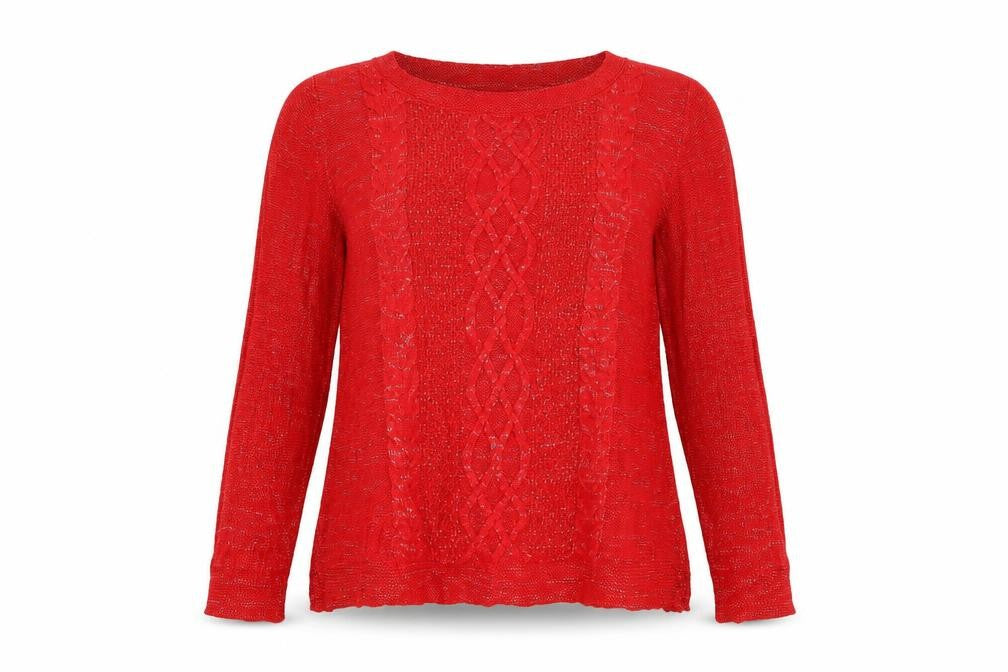 Papaya Womens Red   Pullover Jumper Size 16