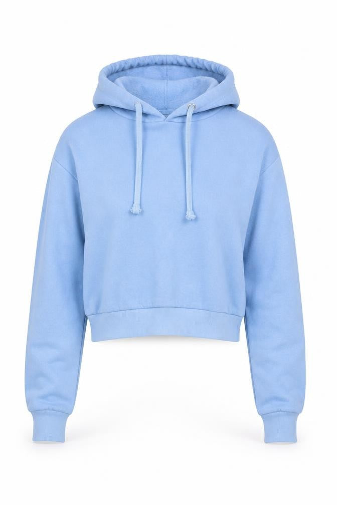 Saw It First Womens Blue   Pullover Hoodie Size 6  - croppe