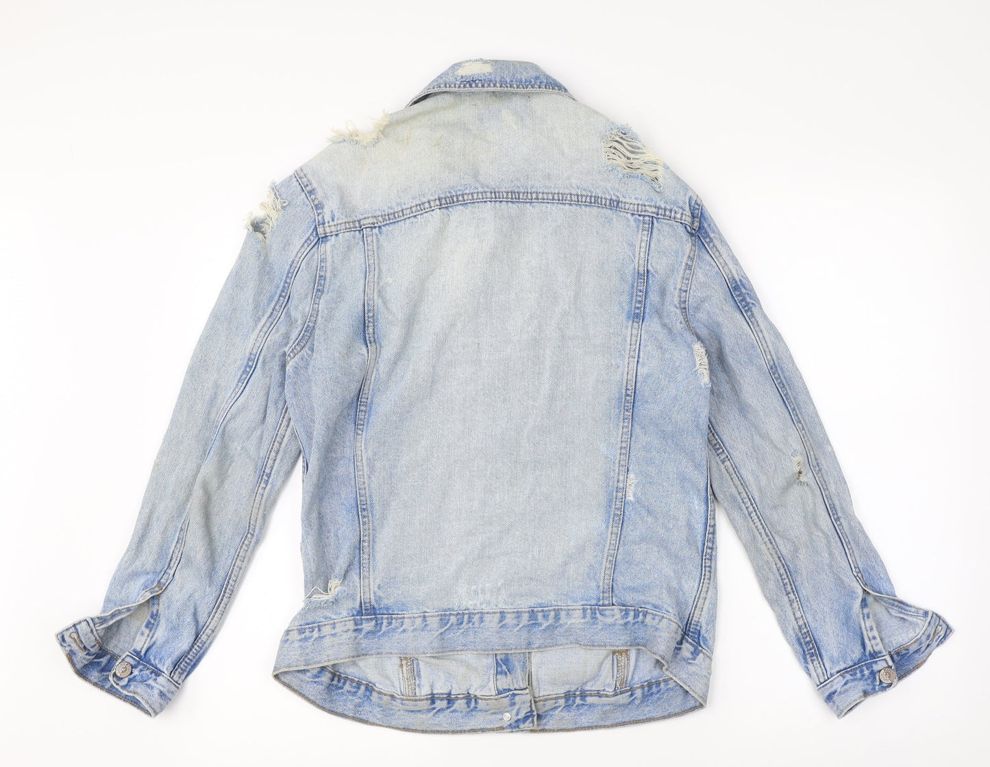 New Look Womens Blue  Denim Jacket  Size 8